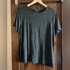 Women’s Sz. L Black Short Sleeve Top